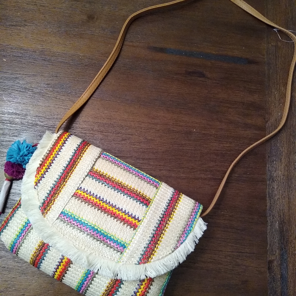 Multi colored Crossbody bag